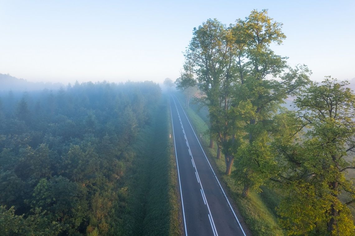 Droga między Bartoszycami i Pieniężnem już prawie gotowa! [FILM]