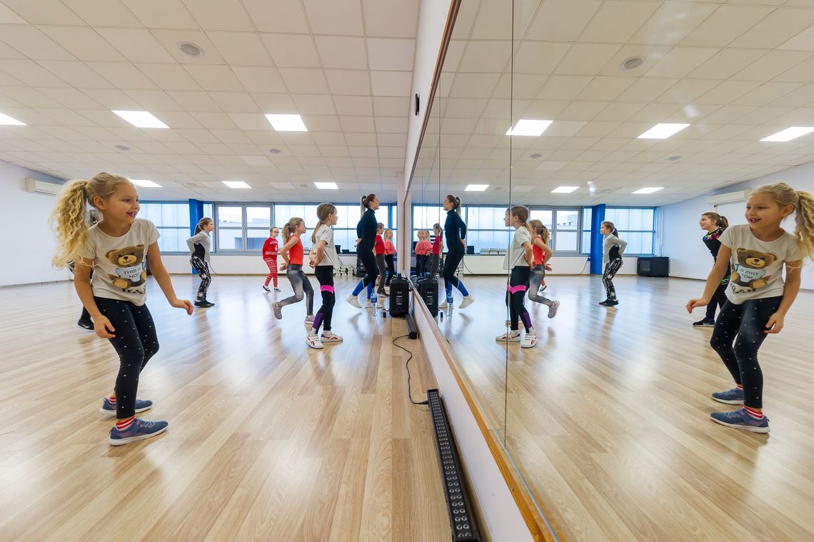 Dziecięca radość na zajęciach Zumba Kids