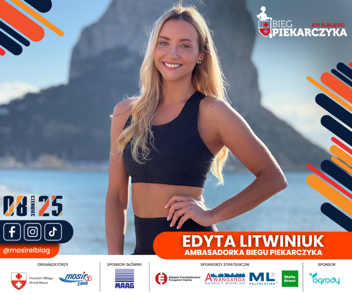 Edyta Litwiniuk ambasadorką Biegu Piekarczyka