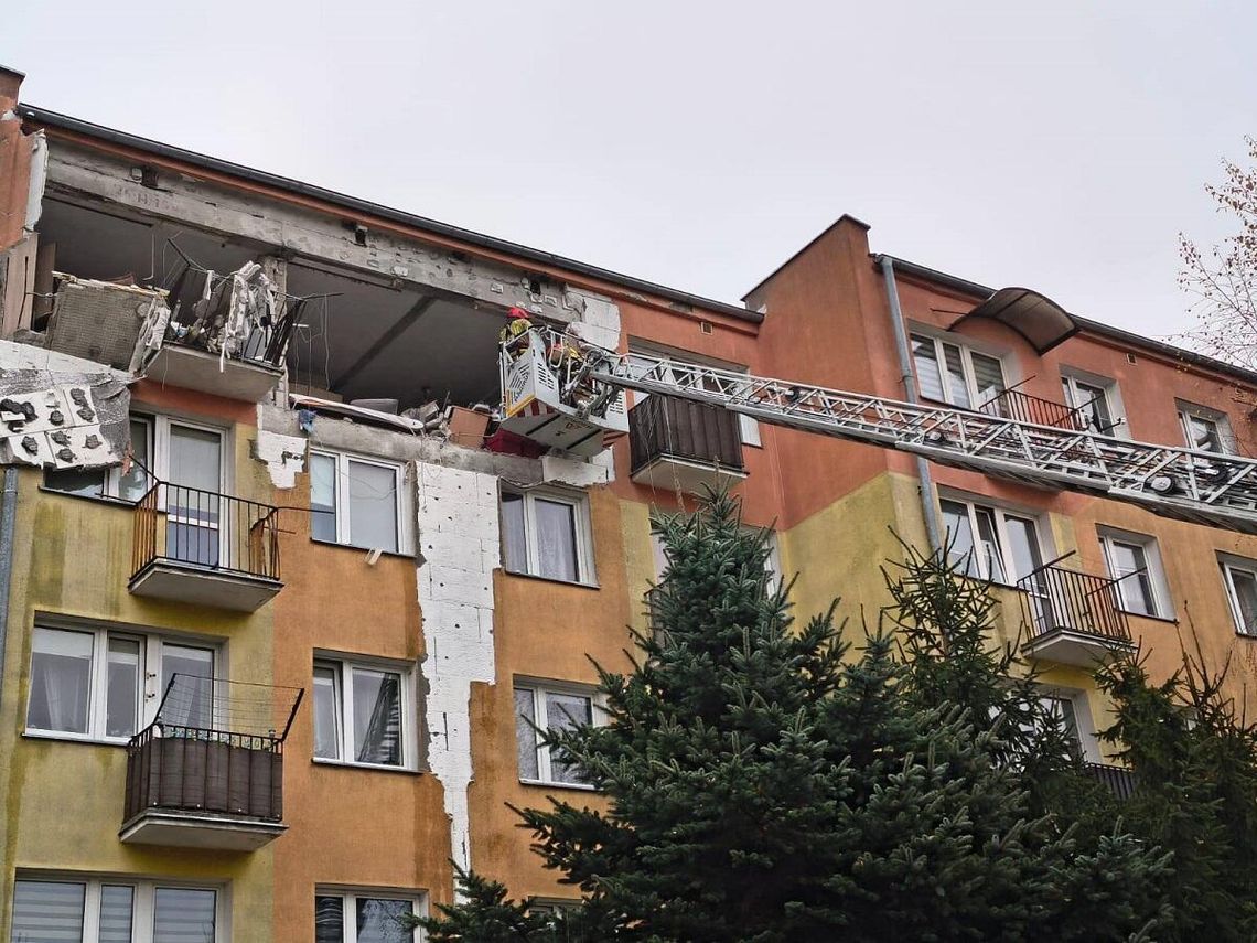 Eksplozja w mieszkaniu Eksplozja w mieszkaniu