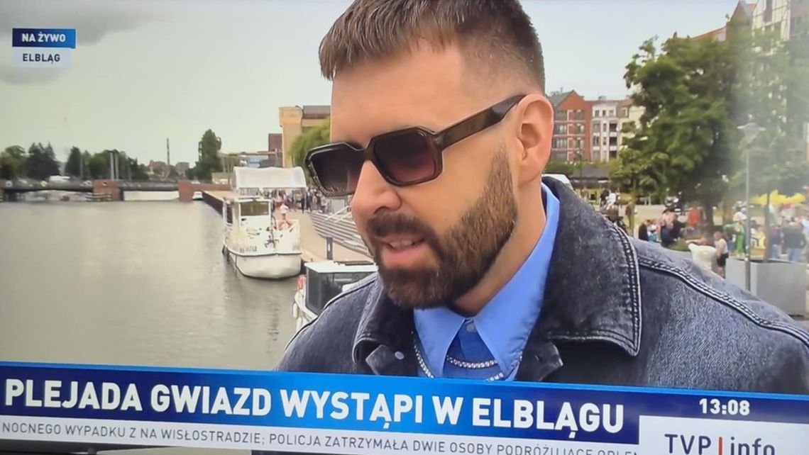 Elbląg w telewizji. Trwa program "Polska na tak"