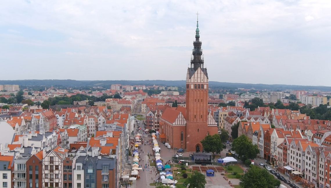 Elbląskie Święto Chleba z lotu ptaka [ZOBACZ FILM]