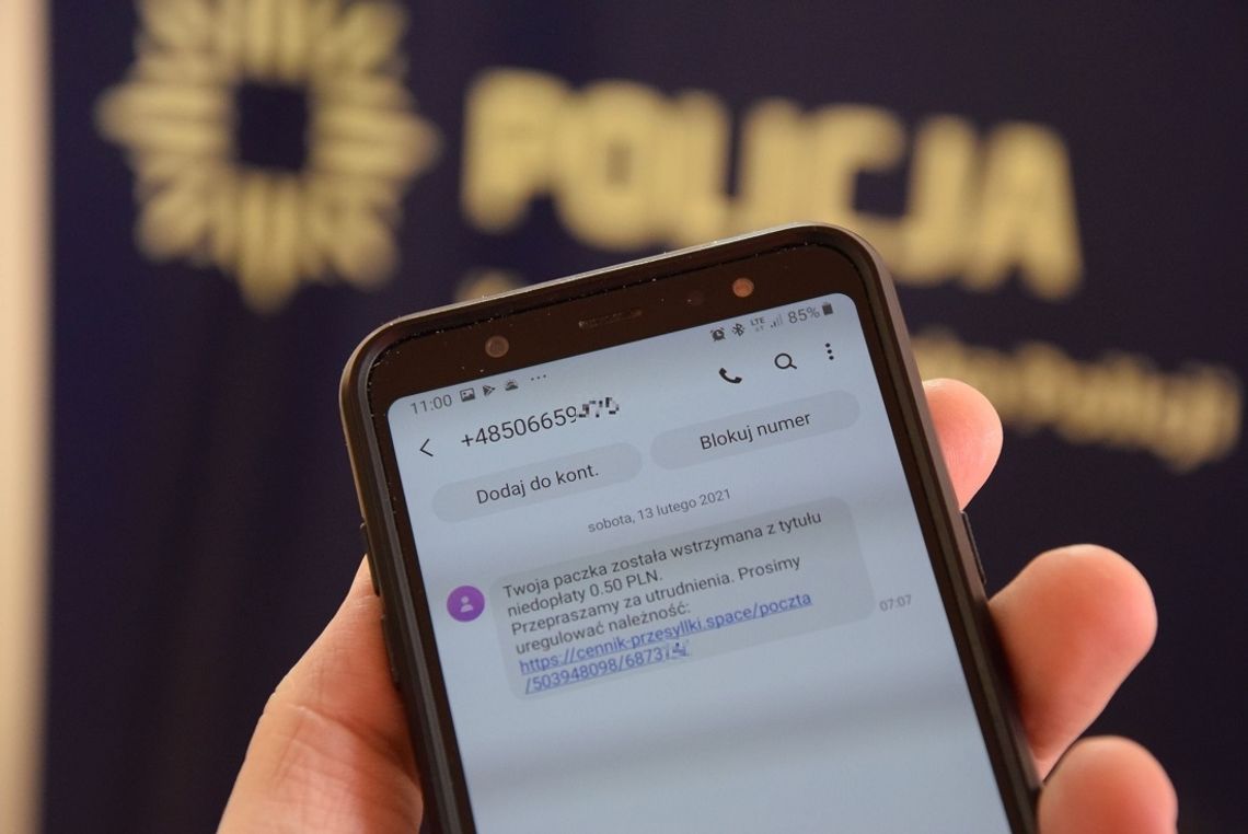 Elblążanie dostają SMS-y. Policja ostrzega: to oszustwo!