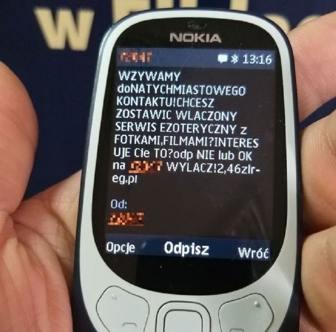 Elblążanie dostają takie SMS-y. Nie daj się nabrać!