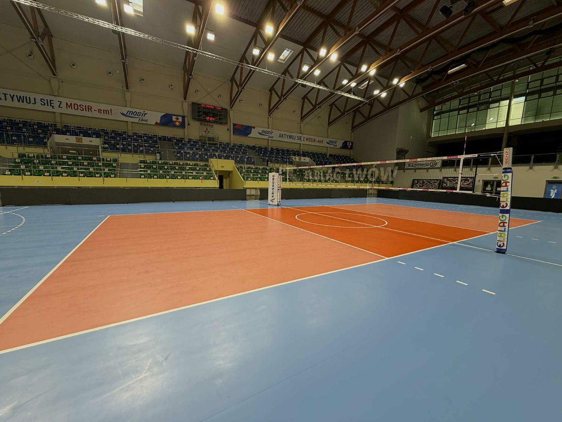 Europejski standard w Elblągu. Hala przeszła sportową metamorfozę Europejski standard w Elblągu. Hala przeszła sportową metamorfozę