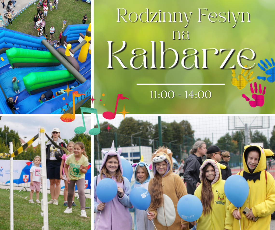 Festyn rodzinny na Kalbarze i rowerowe zawody