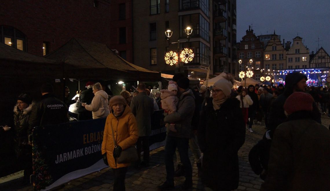 Finał Jarmarku Bożonarodzeniowego. Za nami wspólna wigilia elblążan [WIDEO]