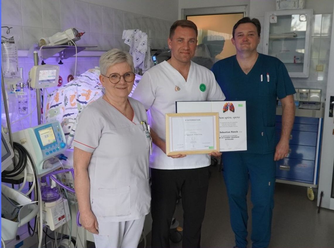 Fizjoterapeuta z Elbląga ukończył prestiżowy kurs