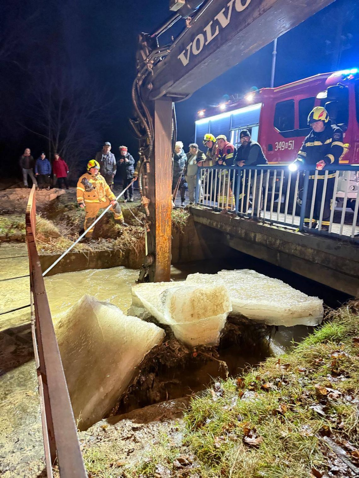 Groźna sytuacja na Stradance w Tolkmicku opanowana