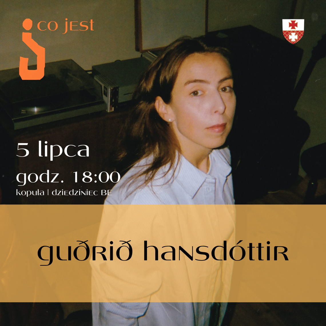 Guðrið Hansdóttir zagra w Elblągu. Darmowy koncert farerskiej wokalistki na dziedzińcu Biblioteki Elbląskiej