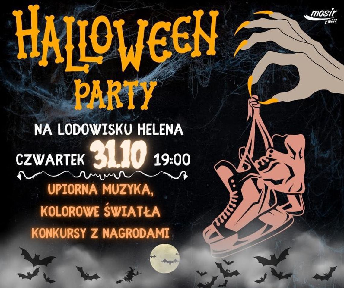 Halloween Ice-Party na lodowisku Helena