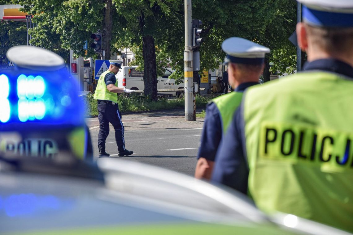 Honda z  ulicy Kościuszki na policyjny parking. Kierowcy grozi do 5 lat