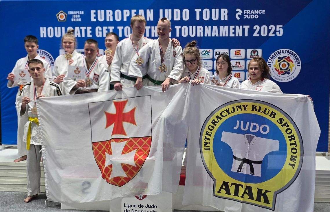 IKS ATAK kończy sezon mocnym występem na European Judo Tour w Houlgate