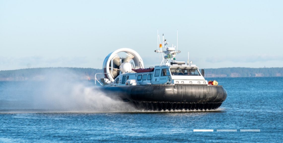 Interwencja Straży Granicznej na Zalewie Wiślanym
