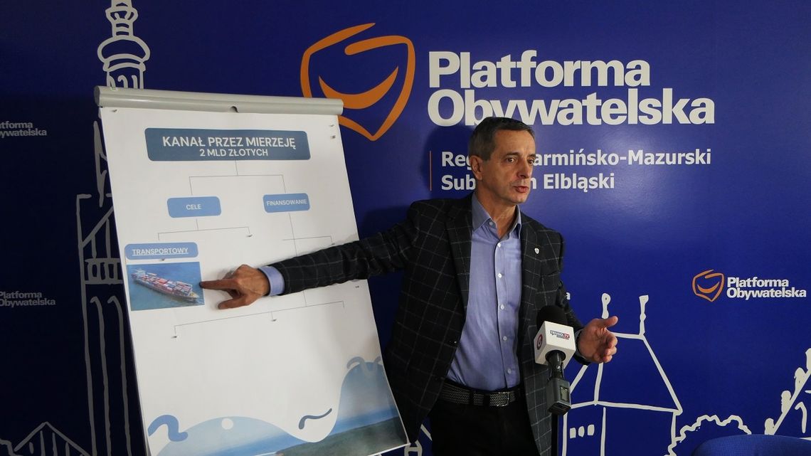 J. Wcisła: przekop od początku skażony jest kłamstwem propagandowym J. Wcisła: przekop od początku skażony jest kłamstwem propagandowym