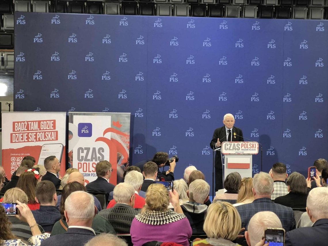 Kaczyński w Elblągu: "Będziemy bronić Zbigniewa Ziobry" [WIDEO]