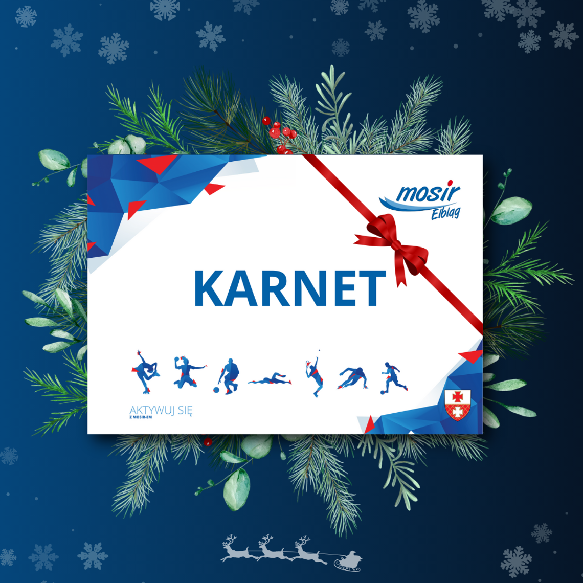 Karnet MOSiR na gwiazdkę – podaruj bliskim radość i zdrowie!