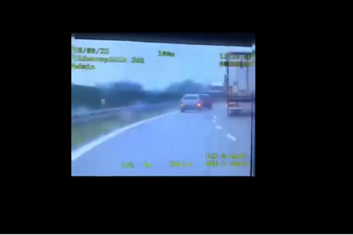 Kazał sobie zjeżdżać z drogi, stracił prawo jazdy [WIDEO]