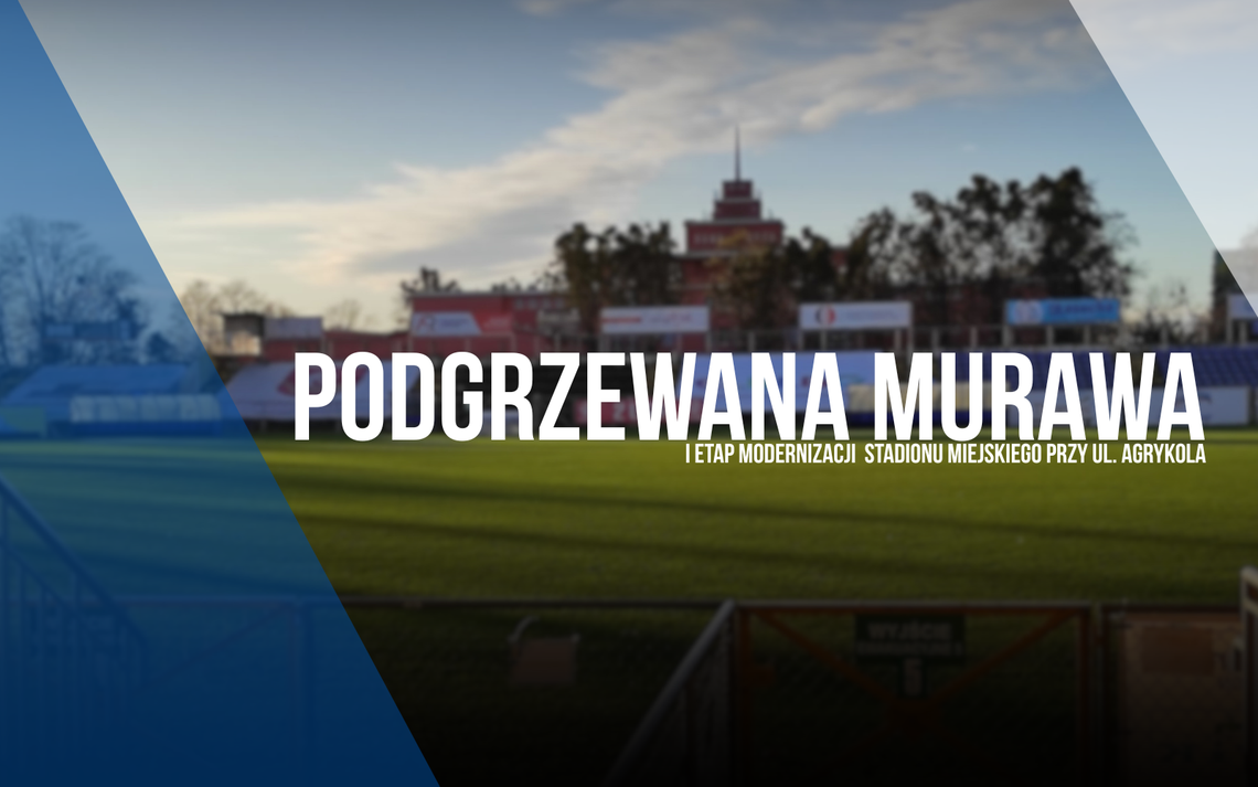 Kiedy stadion doczeka się podgrzewanej murawy? Miasto ujawnia plany