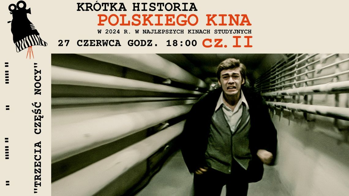 Kino Światowid zaprasza na film „Trzecia część nocy”.  Krótka Historia POlskiego Kina