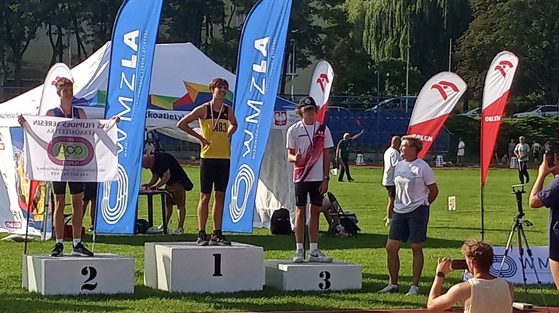 Kolejny medal młodego lekkoatlety z MKS „TRUSO” Elbląg