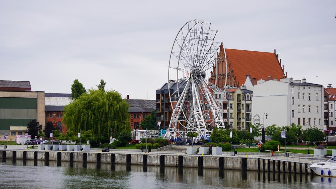 Koło widokowe wróciło do Elbląga Koło widokowe wróciło do Elbląga