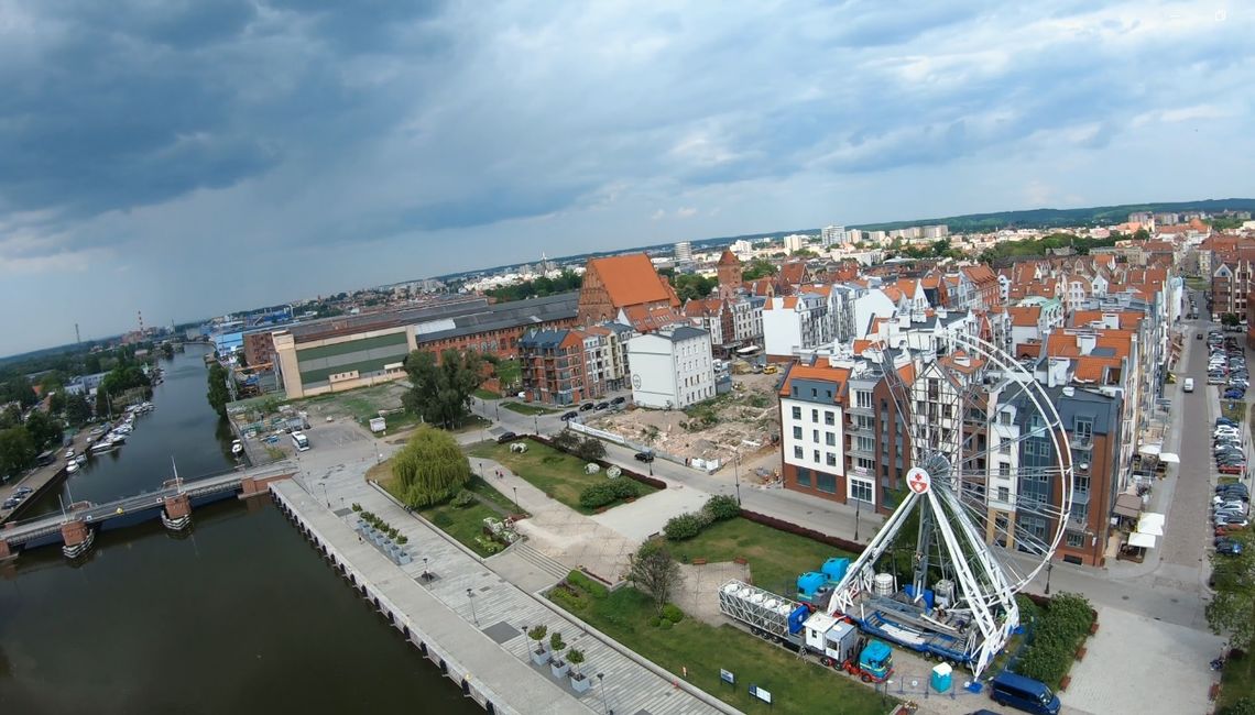 Koło widokowe w Elblągu- start i godziny funkcjonowania