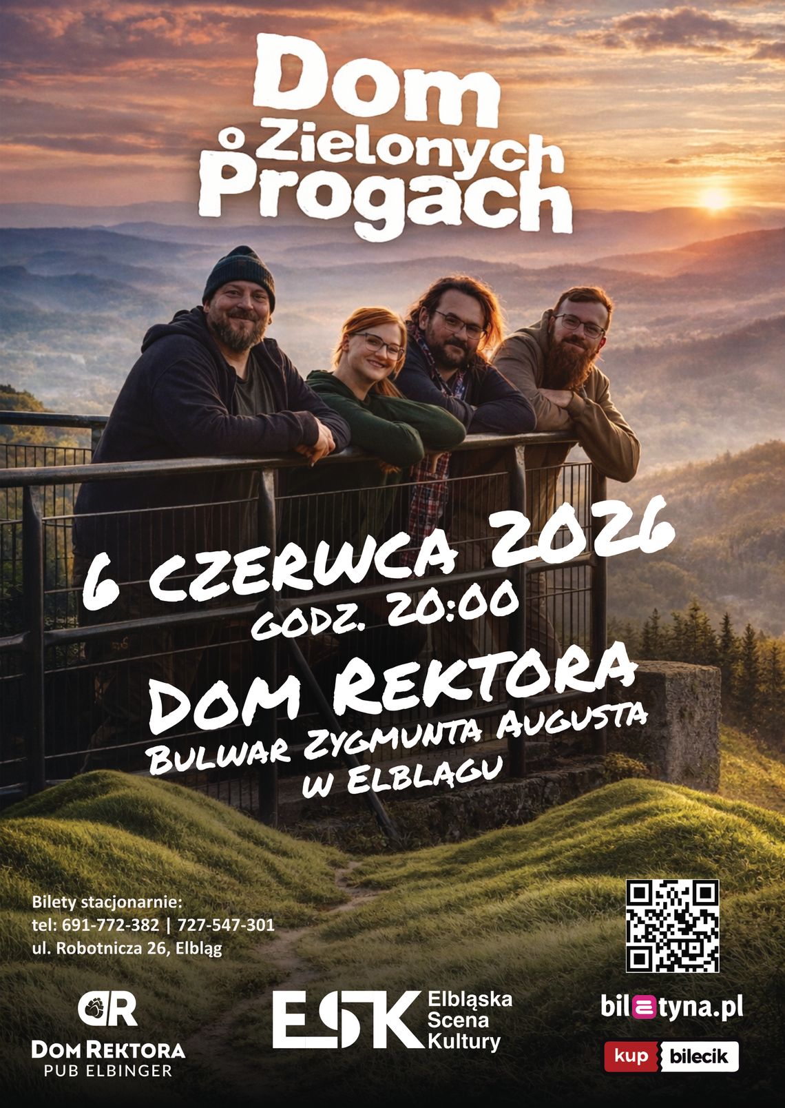 Koncert zespołu Dom o Zielonych Progach