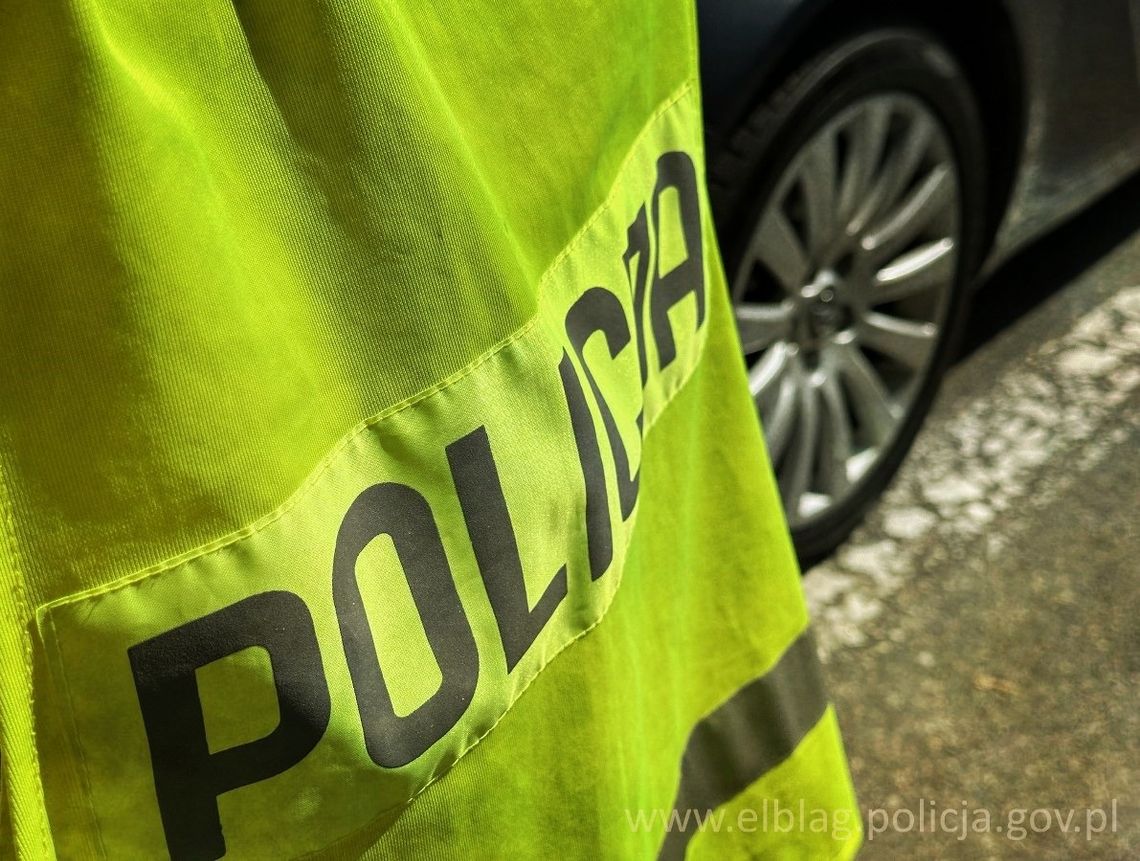 Kontrola drogowa w Pasłęku zakończyła się zatrzymaniem 19-latka i zarzutami
