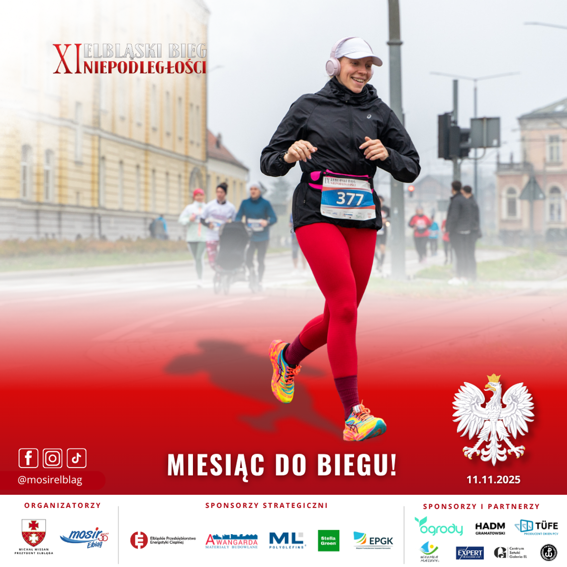 Miesiąc do Biegu Niepodległości