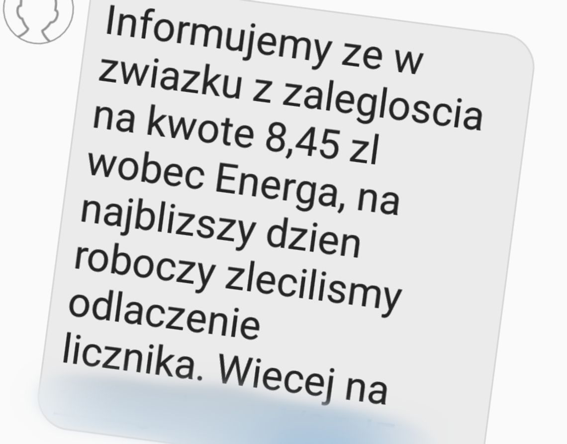 Mieszkańcy Elbląga otrzymują fałszywe SMS-y, policja ostrzega!