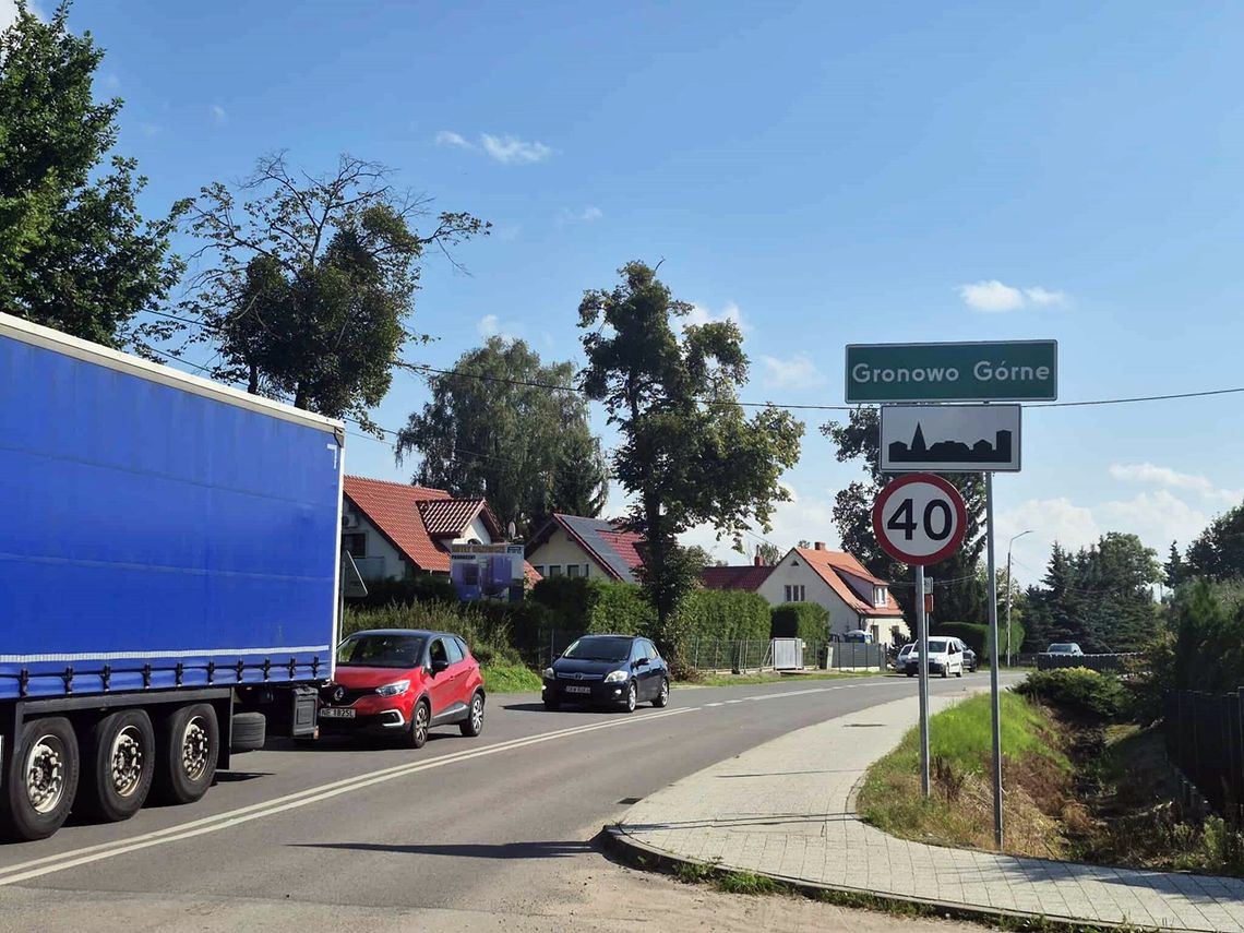 Mieszkańcy Gronowa Górnego protestują!
