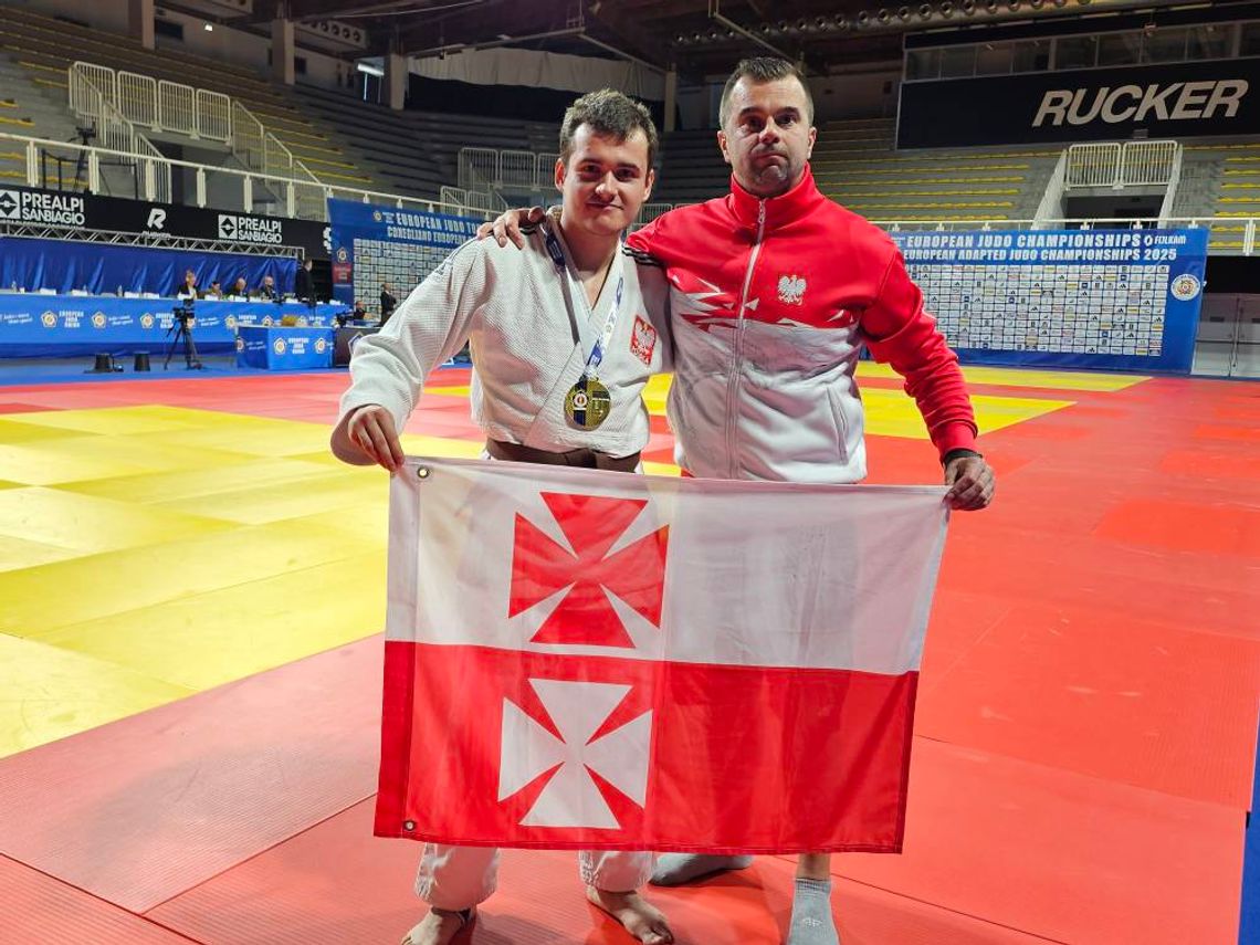 Mirosław Kostka ze srebrnym medalem Mistrzostw Europy.