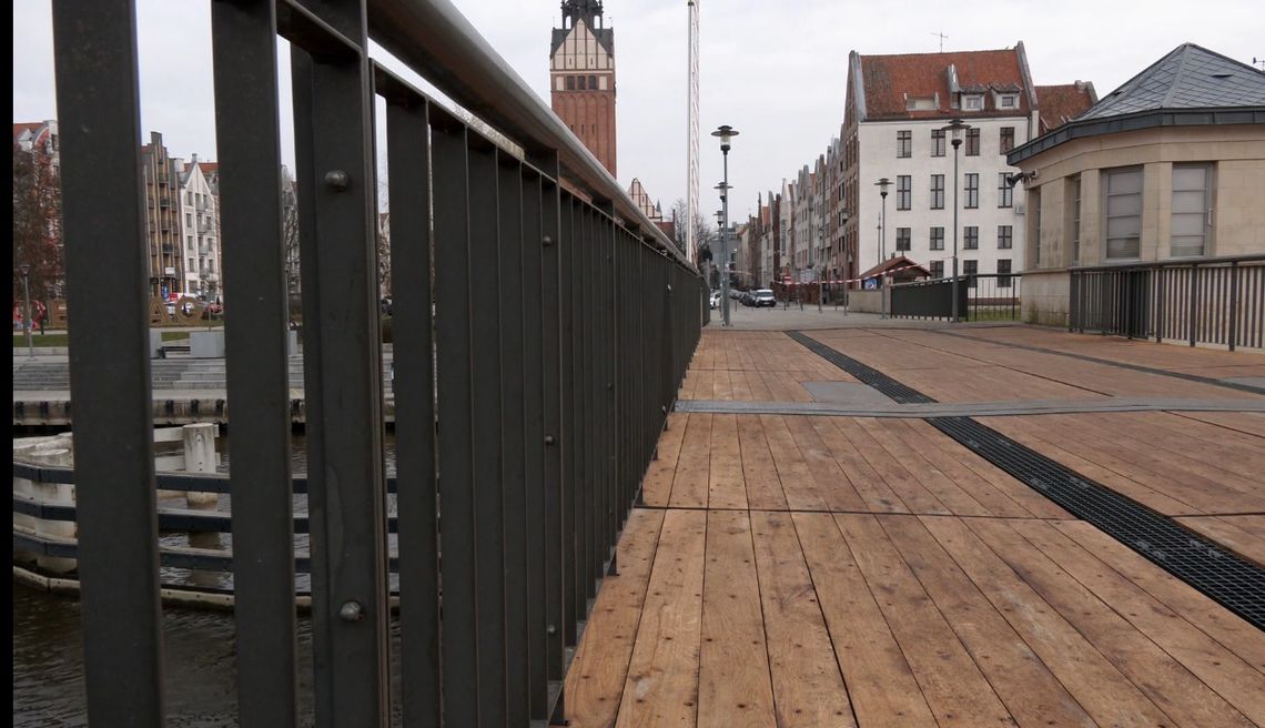 Most Górny w Elblągu już po remoncie [WIDEO]