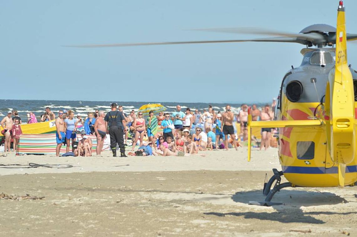 Na plaży w Jantarze pojawiły się znaki