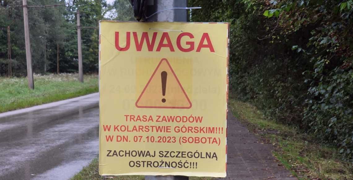 Na ulicach Elbląga pojawiły się znaki ostrzegawcze Na ulicach Elbląga pojawiły się znaki ostrzegawcze