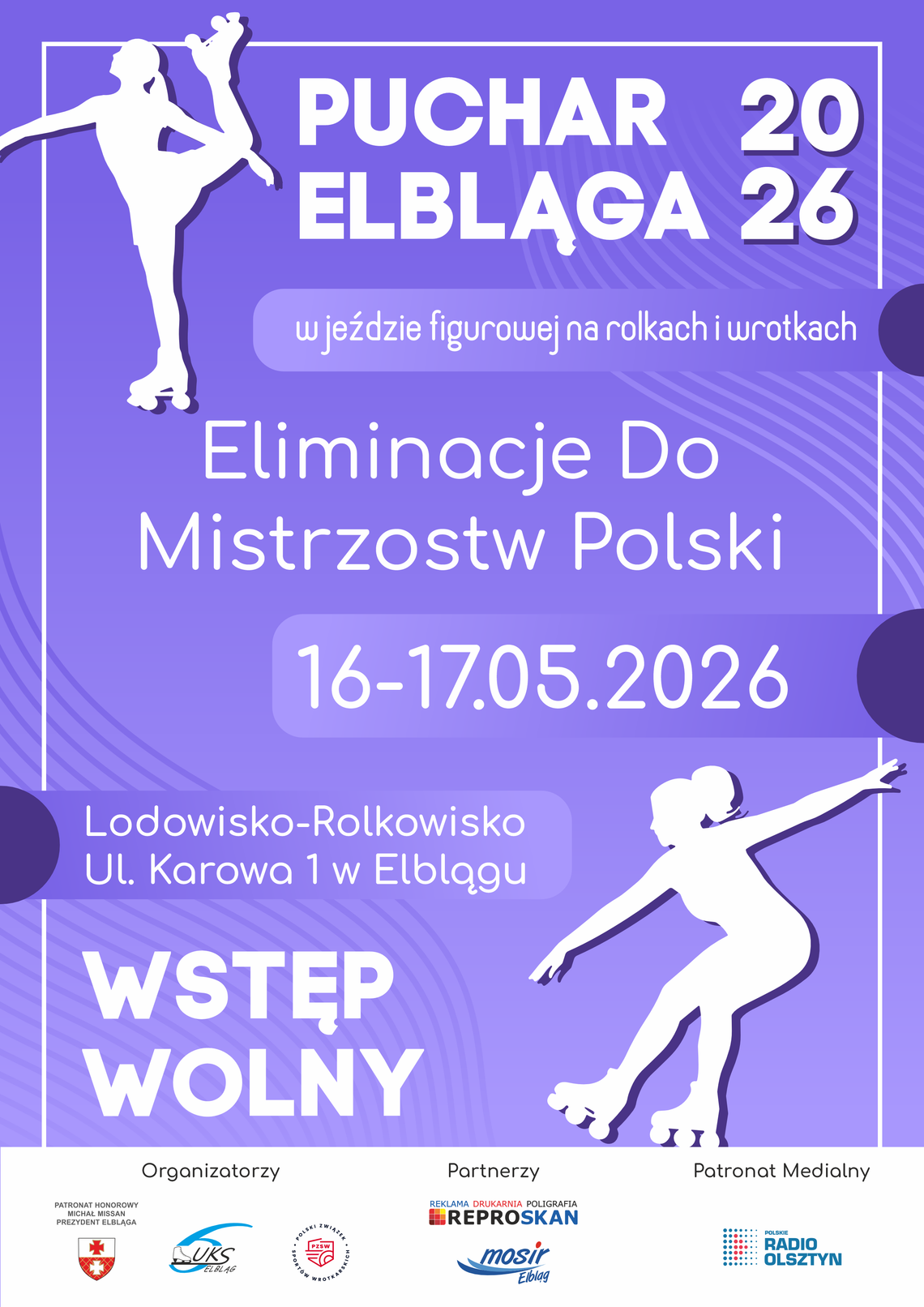Najlepsi rolkarze figurowi z całej Polski opanują miasto już w ten weekend