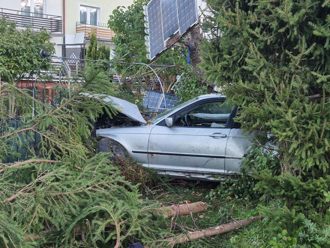 Najpierw uciekał BWM, a potem pieszo Najpierw uciekał BWM, a potem pieszo