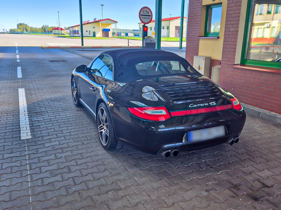 Nawigacja go wsypała – odzyskano luksusowe Porsche z Niemiec Nawigacja go wsypała – odzyskano luksusowe Porsche z Niemiec