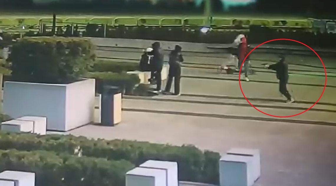 Nie ta mapa, panowie. Policja szuka uczestników „strzelaniny” przy Ogrodach [WIDEO]