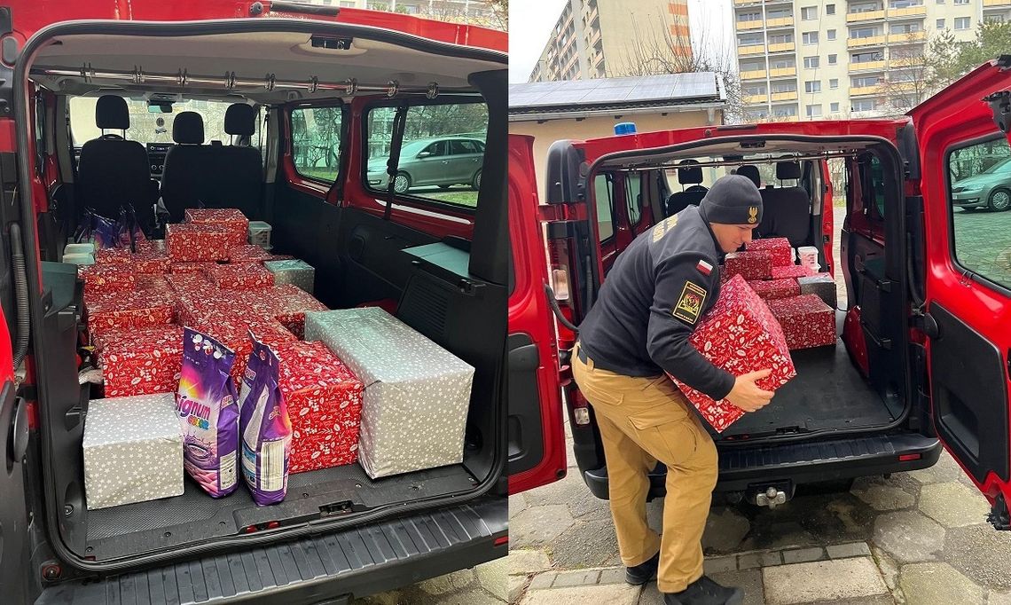 Nie tylko gaszą pożary. Strażacy z Elbląga znów pokazali wielkie serca Nie tylko gaszą pożary. Strażacy z Elbląga znów pokazali wielkie serca