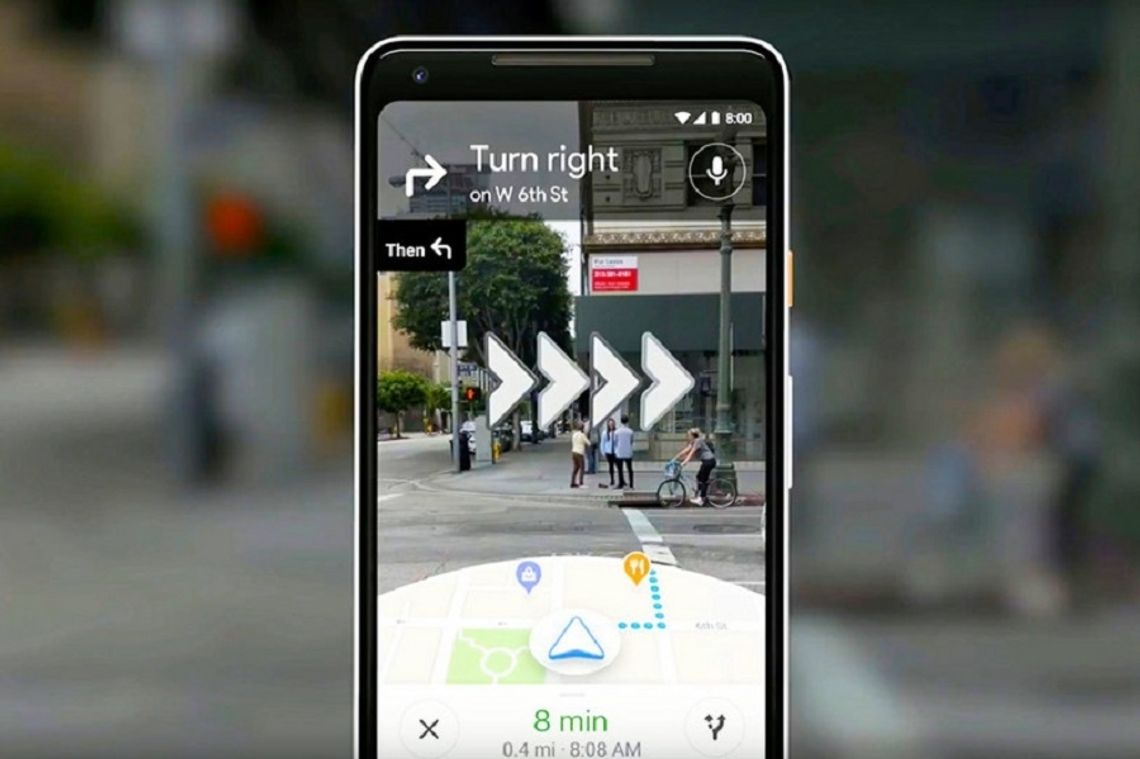 Nowa funkcja w Google Maps -  nawigacja wyświetli Ci wskazówki dojazdu w prawdziwym świecie!