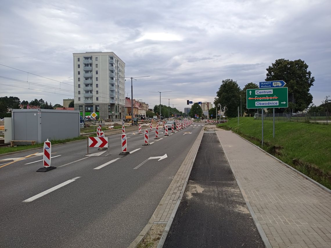 Nowe drogi rowerowe w Elblągu nabierają kształtów Nowe drogi rowerowe w Elblągu nabierają kształtów