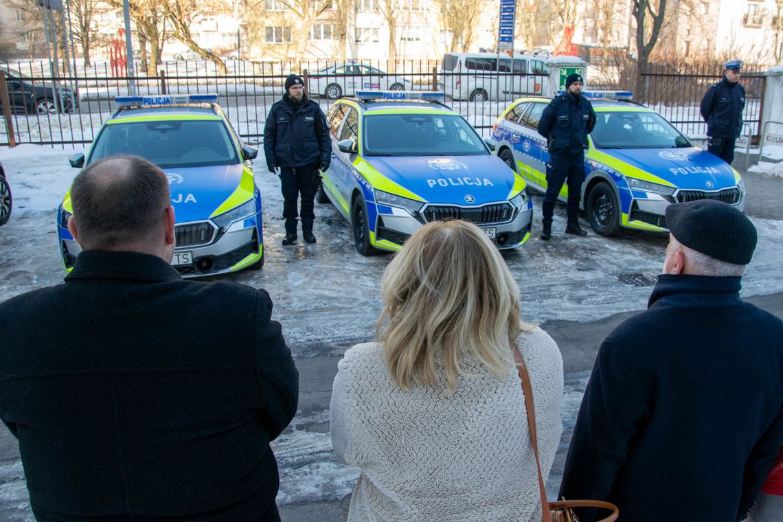 Nowe radiowozy w Elblągu [FOTO]