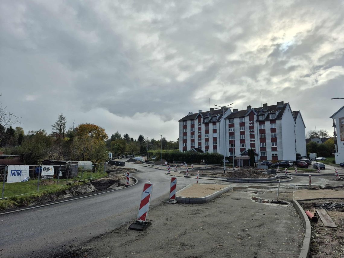 Nowe rondo i dwa kierunki jeszcze w listopadzie [FOTO]