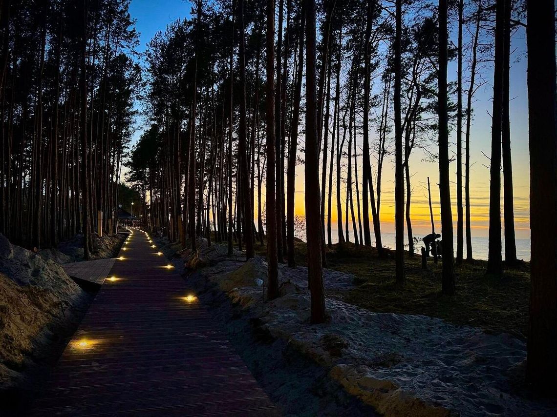 Nowe zejścia na plażę w Stegnie [FOTO]