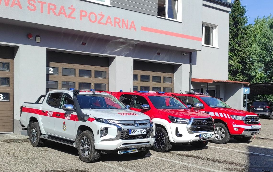 Nowy lekki samochód rozpoznawczo-ratowniczy w PSP Braniewo