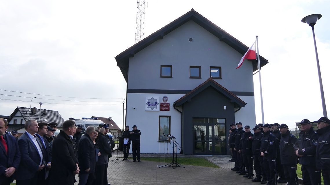 Nowy posterunek policji w Młynarach [FILM I ZDJĘCIA]