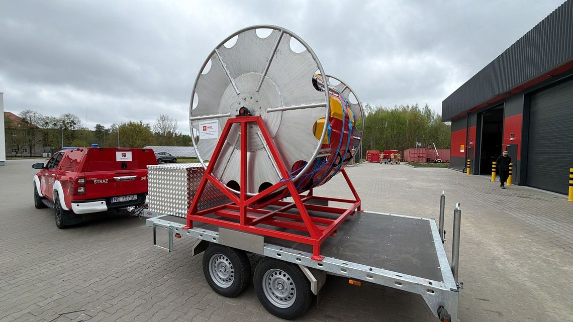 Nowy sprzęt dla strażaków z Elbląga. Chemiczne zagrożenia pod większą kontrolą