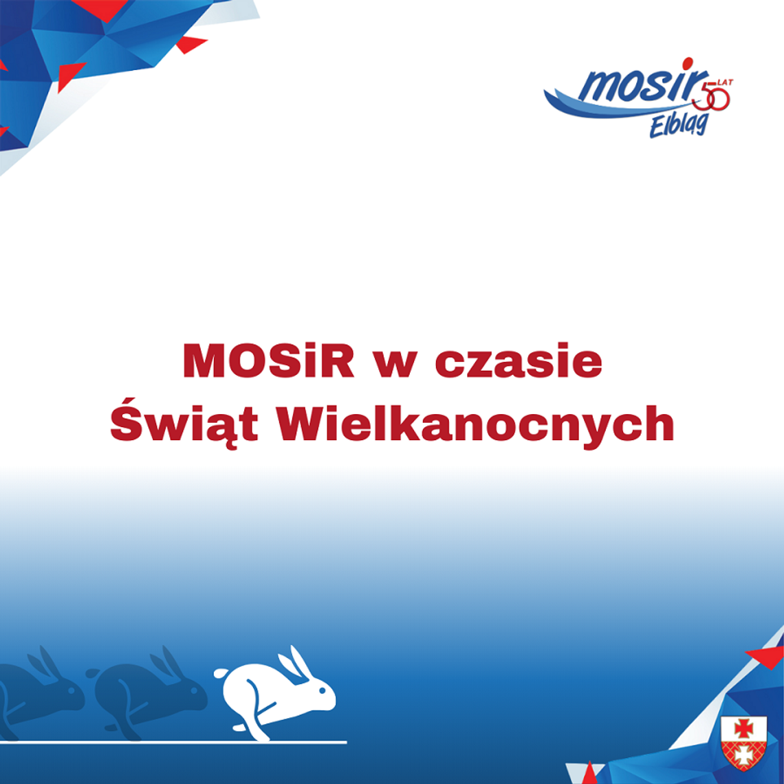 Obiekty MOSiR w czasie świąt Wielkanocnych